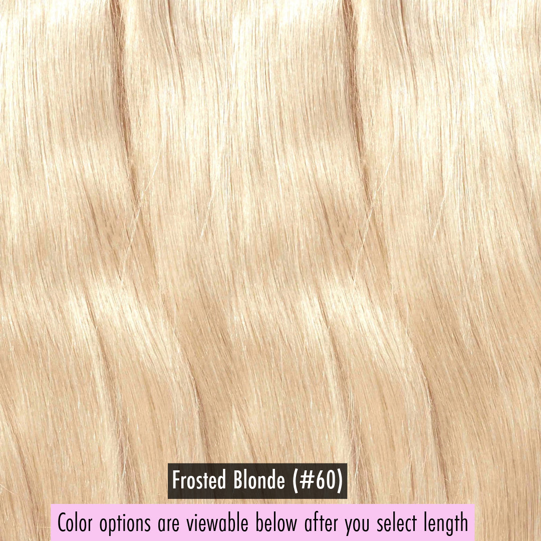 Emily Cambodian Silky Straight - InVisiRoot® Crown Pieces