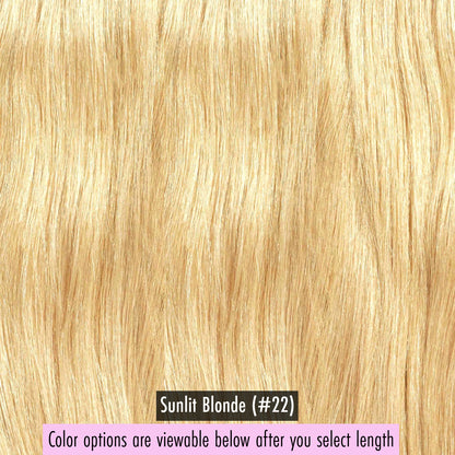 Emily Cambodian Silky Straight - InVisiRoot® Crown Pieces