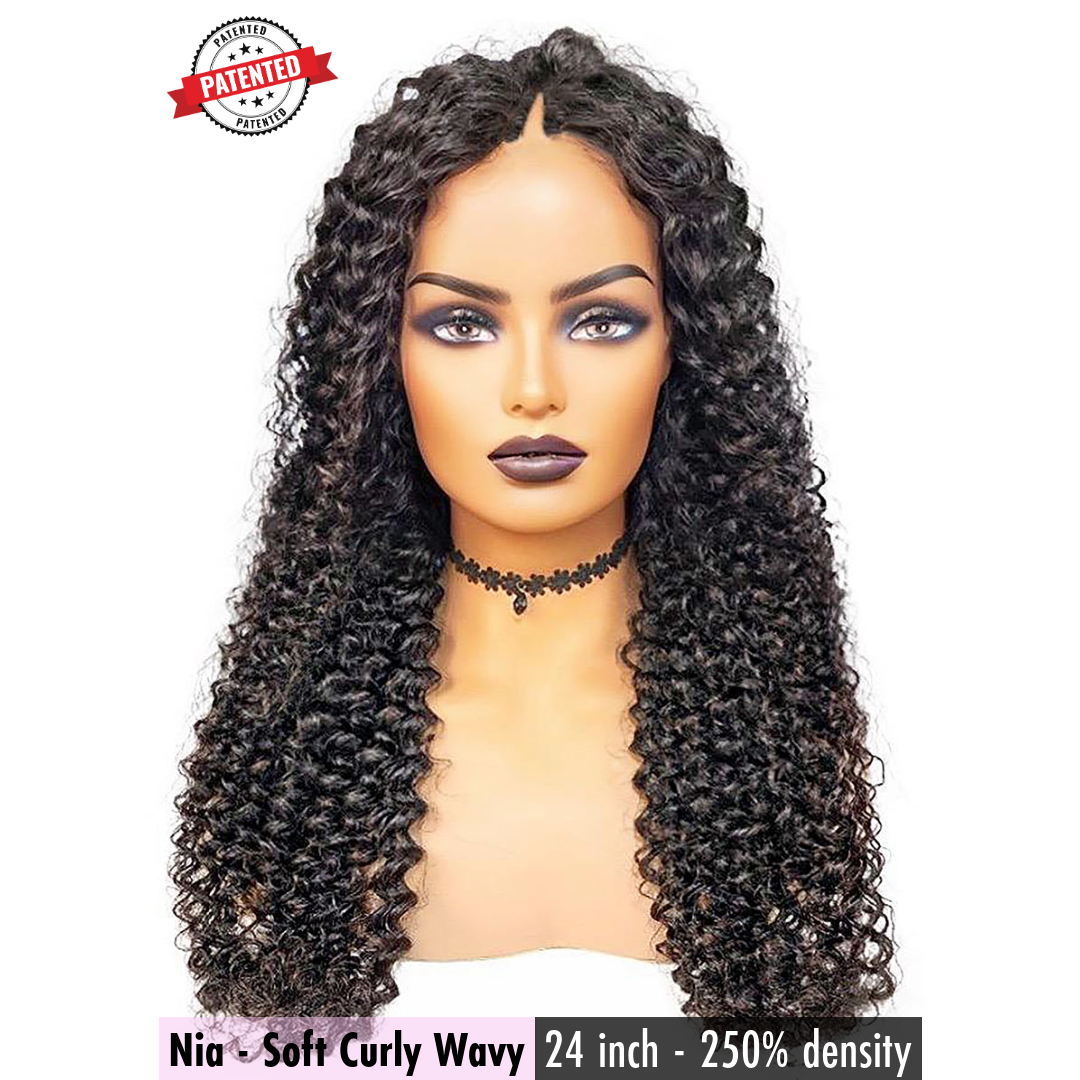 Nia - Virgin Burmese Hair - InVisiRoot® Thin-Part Wig™️