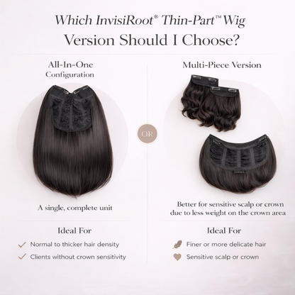 Kellie - InVisiRoot® Thin-Part™️Wig